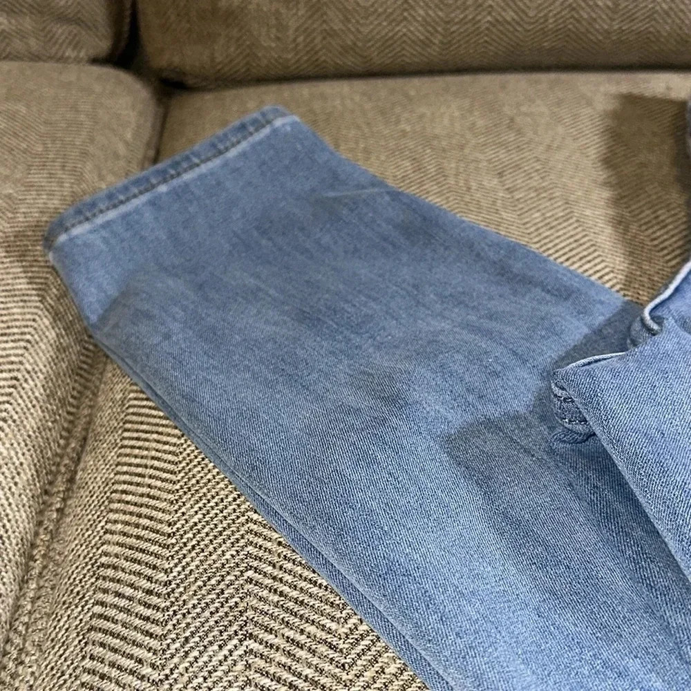 MADEWELL CURVY ROADTRIPPER JEGGINGS SIZE 27 LIGHT COLORED - Picture 5 of 11